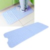 Suction Cup NonSlip Bathroom Mat Safety Shower Bath Mat Massage