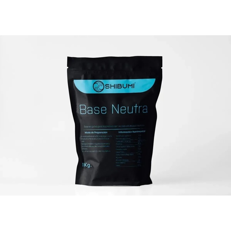 Base Shibumi Neutra Frappé Para Bebidas 1 Kg 24g Por