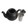LONDON POTTERY Farmhouse Teapot for 2 Cups, Matte Black