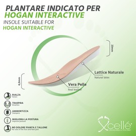 Shoe Insole for Hogan Interactive Premium Quality