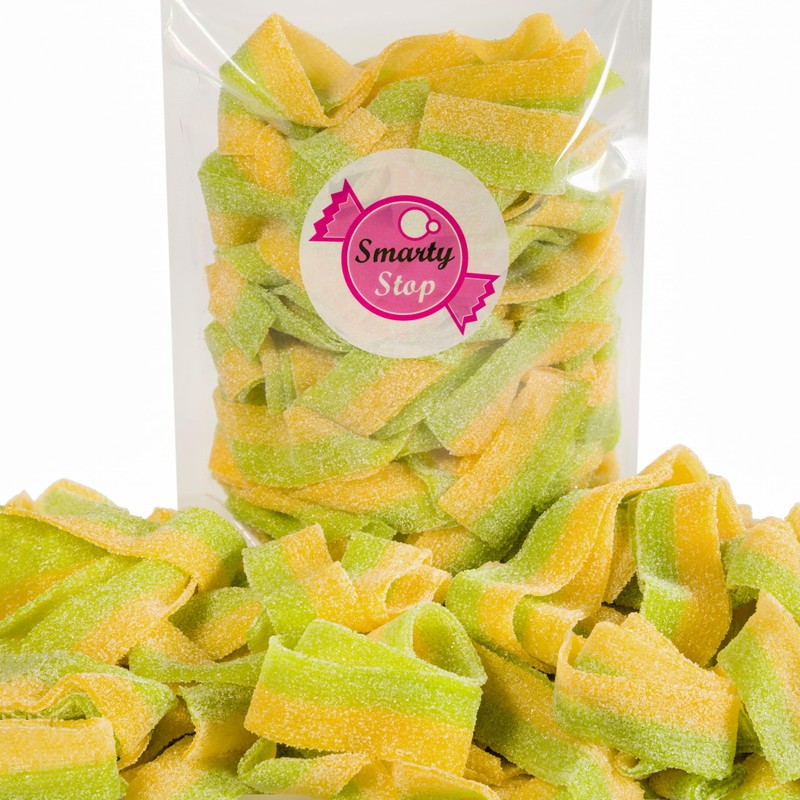 Smarty Stop Every Sour Belts Flavor Gummy Candies 1 Pound