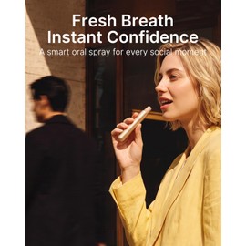 Upgraded PW16 Electric Cool Breath Spray, Probiotic Mouth Freshener