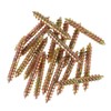 20 PCS Double Ended Screws Wood Woodworking Furniture Screw Dowel