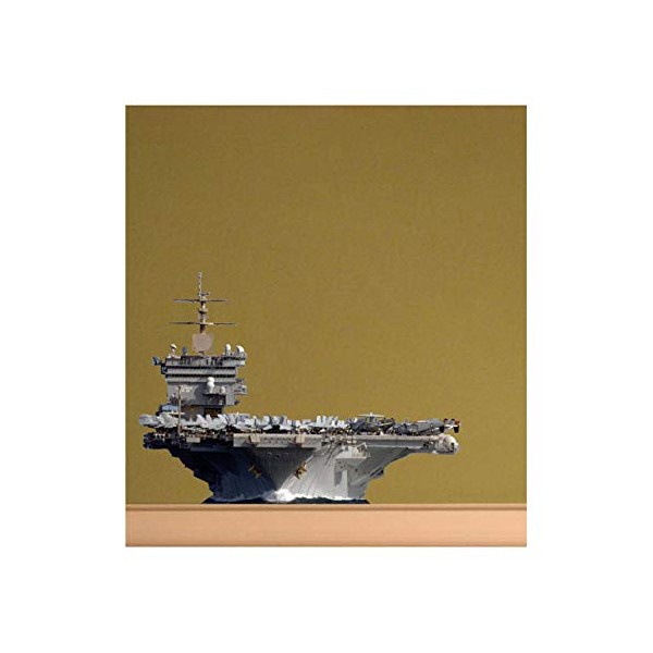 Navy Aircraft Carrier Decal Version Three - 7" x 5"