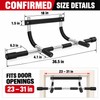 LINGPENG Doorway Pull Up Bar, No-Drill Multi-Grip Chin Up Bar