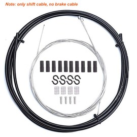 Bestgle Universal Mountain Bike Shift Cable Kit and Housing Set Bicycle Gear Shift Derailleur Cable Stainless Steel Replacement Wire Tubing Cover Set for MTB Road Bike