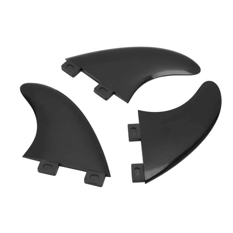 3PCS Surfboard Fin Replacement PVC Paddle Board Fin Surfboard Accessory