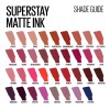 Maybelline Super Stay Matte Ink Labial Mate Larga Duración Ground-breaker