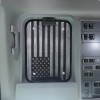 CSKT2022 USA Flag Car Sunroof Window Sun Shade Block Fits