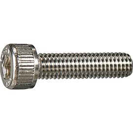 TRUSCO Y805-0308 Hex Socket Bolt, Stainless Steel, All Screws, M3 x 8, 10 Pieces, Small Quantity Pack