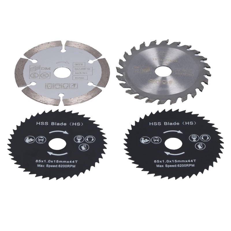 4Pcs/Set Mini Circular Saw Blade Alloy Steel Cutting Rotary Tools