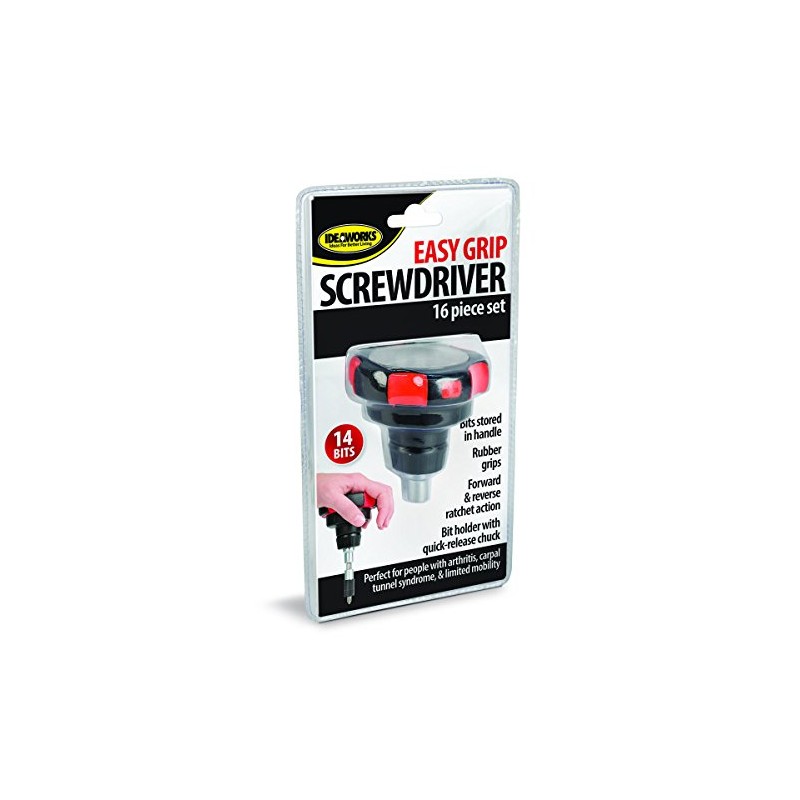 North American Healthcare E7399 Easy Grip Screwdriver, Multi-Colour, Set of