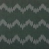Namaste Trends Indian Handwoven 3 Yards Ikat Fabric, Emerald Green
