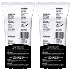 OLAY Regenerist Advanced - Paos de limpieza antiedad microexfoliantes, 30 unidades cada uno (2 unidades)                                              