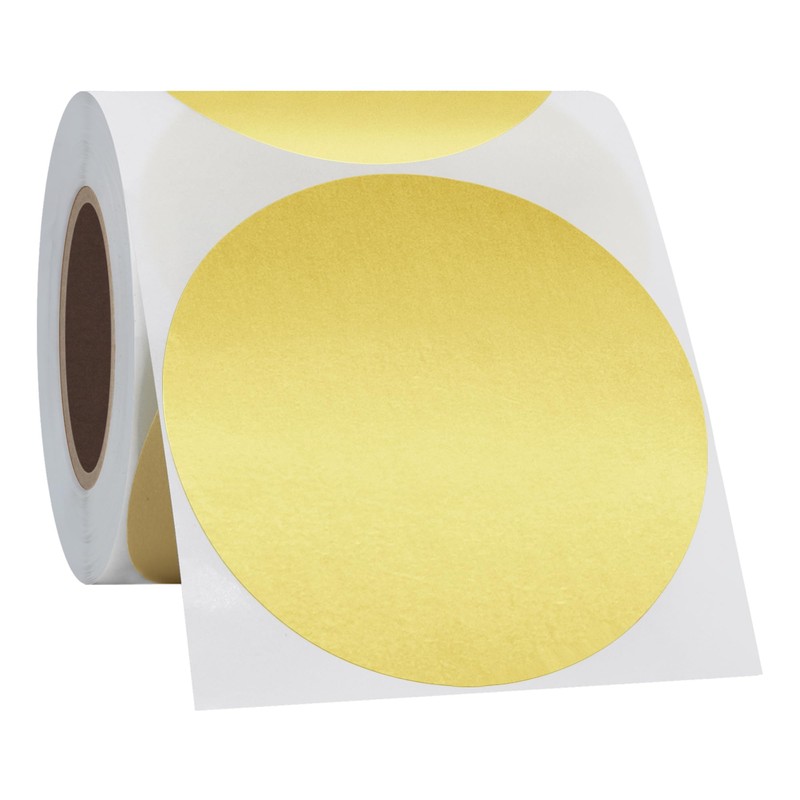 Hybsk Round Color Coding Circle Dots Labels Warehouse Inventory Organizer