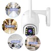Intelligent 1080P Wifi PTZ Camera 12LED Waterproof Security CCTV