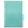 STOBOK Binder Divider Multi-Purpose File Divider Plastic Divider B5 Loose