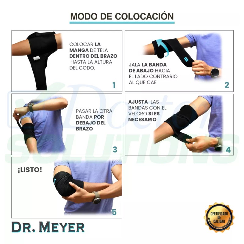 Dr. Meyer Codera De Neopreno Dr. Meyer Con Bandas Ajustables