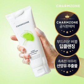Charmzone [Charmzone] Ginkgo Natural Hypoallergenic Cleansing Foam 200ml 1 unit / [참존] 징코 내츄럴 저자극 클렌징 폼 200ml 1개