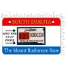 ATV license Plate, South Dakota UTV License Plate South Dakota