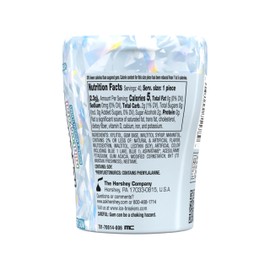 ICE BREAKERS Ice Cubes Mint Crystal Sugar Free Chewing Gum Bottles, 3.24 oz (6 Count, 40 Pieces)