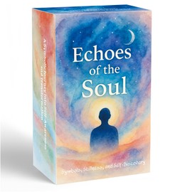 GZXINKE Echoes of The Soul Oracle Deck, Oracle Cards for Beginners, 54-Card Deck for Self-Discovery, Healing, Intuitive Growth, Guided Messages, Mindfulness Oracle Cards
