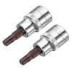 QUARKZMAN 3/8" Drive x T35 Torx Bit Socket, S2 Steel
