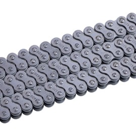 CNCMOTOK 420 Motorcycle Chain+ Chain Breaker,420 Standard Roller Chain 132 Link for 110cc 125cc Dirt Pit Bike ATV Quad Go Kart Scooter Mini Bike