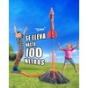 Lanzador de cohetes para niños -Hasta 100 pies de alcance-Regalo