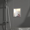 Bernkot Led Shower Niche 12" X 12" Brushed 304 Stainless
