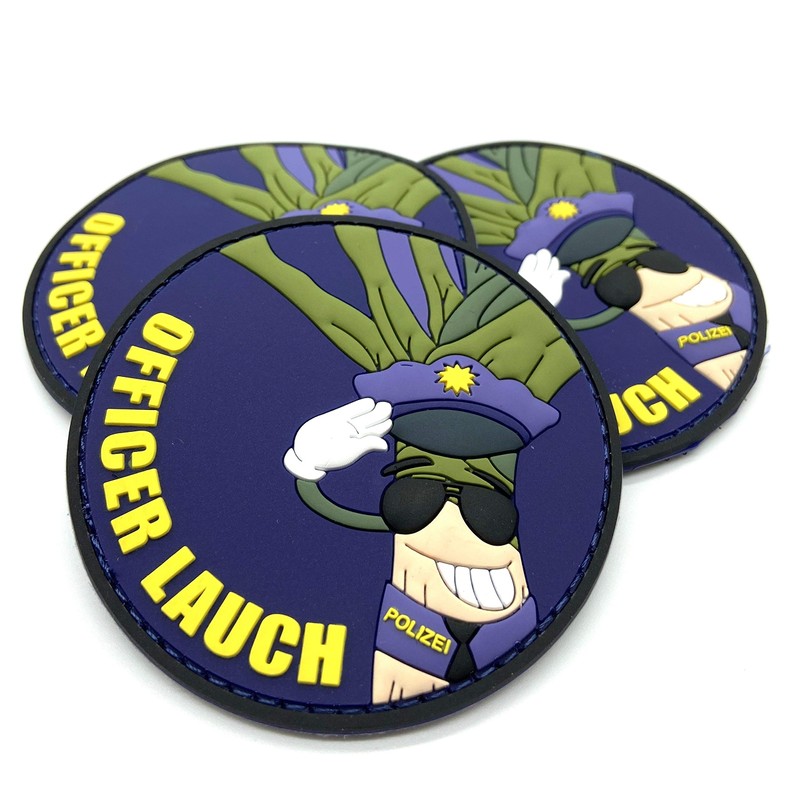 Polizeimemesshop - Officer Leek Rubber Patch