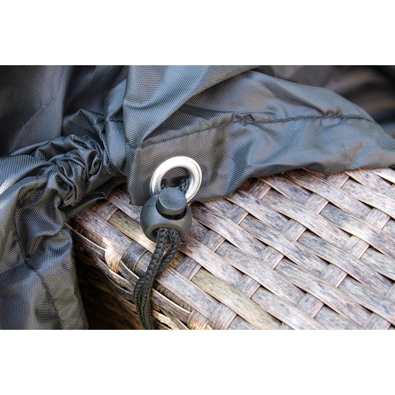 Speedwellstar Round Garden Table Hot Tub Cover Fitted Circular Drawstring