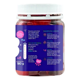 Flor De Jaguar I Rlx Gummies 180g I Gomitas Sabor Blueberry-lavanda Y Frambuesa I Ayudan A Conciliar Un Sueño Profundo, Combaten El Estrés Y La Ansiedad I Pasiflora + Valeriana + Toronjil + L-teanina