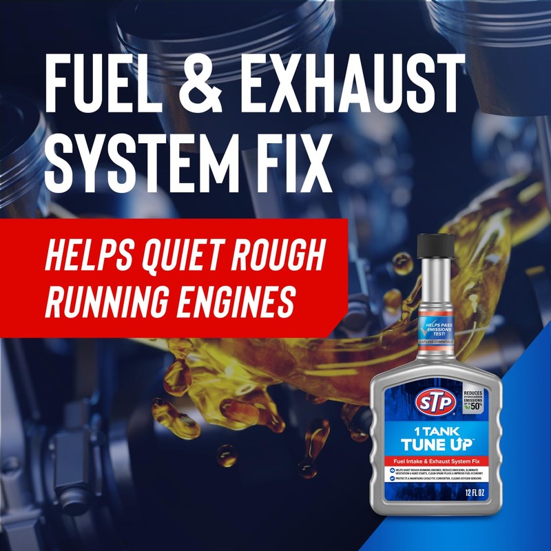 STP 1 Tank Tune Up Fuel Additive Fuel System Cleaner
