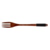 Wooden Dinner Fork, 8.9 inch Japanese Style Reusable Solid Wooden