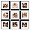 BSRHOME 12x12 Picture Frame Set of 9, Display Pictures 8x8