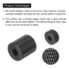 PATIKIL Microphone Stand Adapter 1/4-M6 Female Camera Screw Adapter for