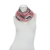 Majea Women's Loop Scarf, Tube Scarf, Neck Scarf - Pink