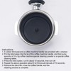 58mm Blind Filter Backflush Disk, Rubber Backflush Filter Disk Easy