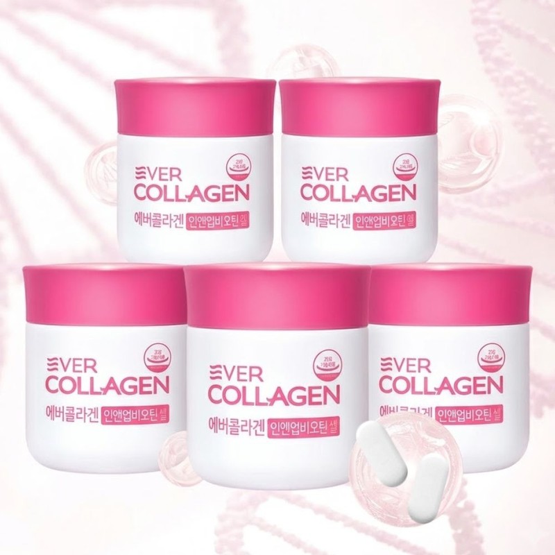 Ever Collagen In&Up Biotin Cell 6-Functional Inner Beauty Nutrient 750mg