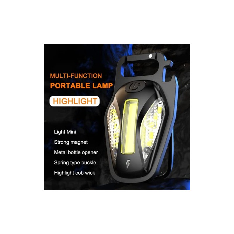 Linternas de bolsillo de alta luminosidad, 500 mAh, 800 lúmenes,