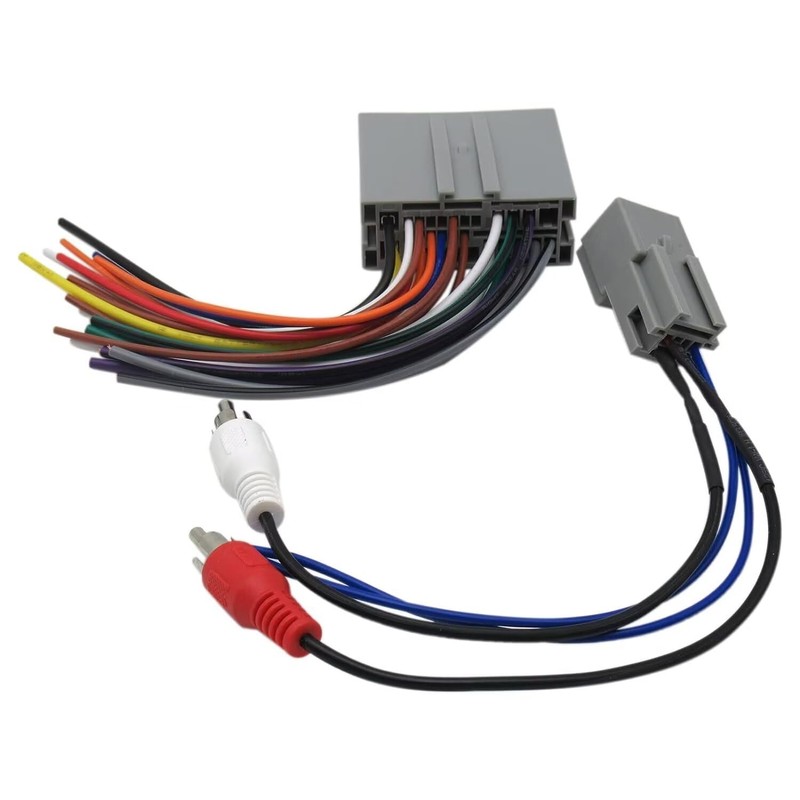 YKISON New Car Stereo Radio Wiring Harness Adapter Plug Replacement