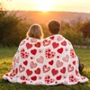 Miayon Valentines Day Throw Blanket for Couch Sofa Bed Women