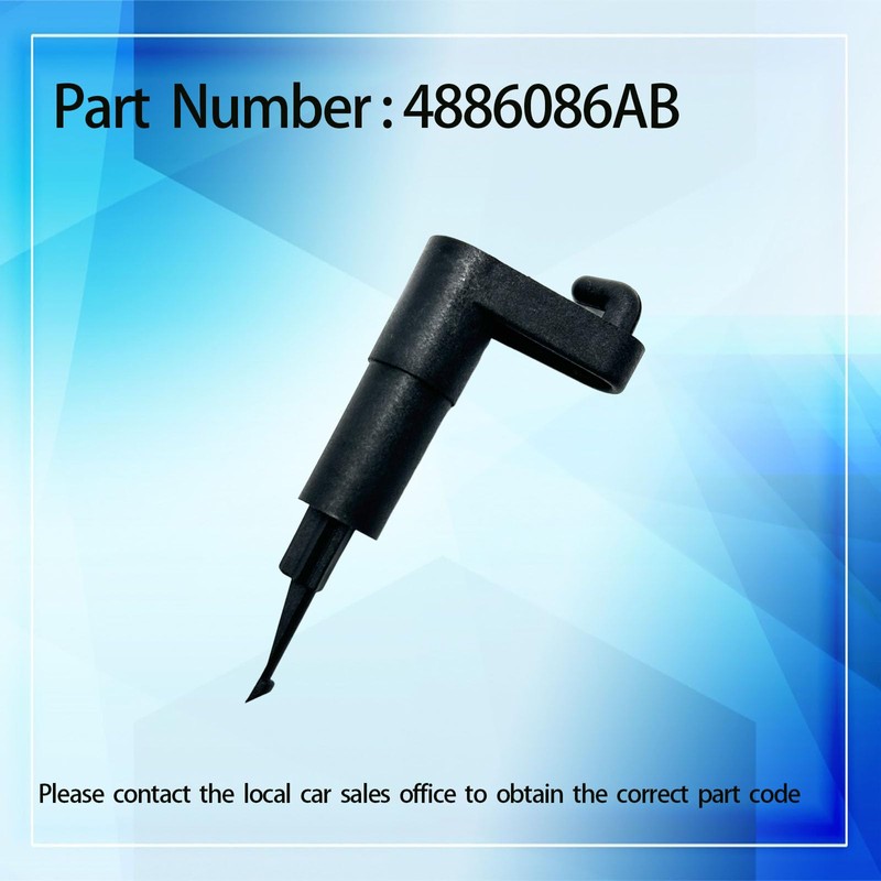 Qwshibo Lower Panel HVAC Heater Blend Door Lever 4886086AB for