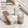 Toothbrush Case, Toothbrush Holder and Rinse Cup, Large Capacity Toothbrush