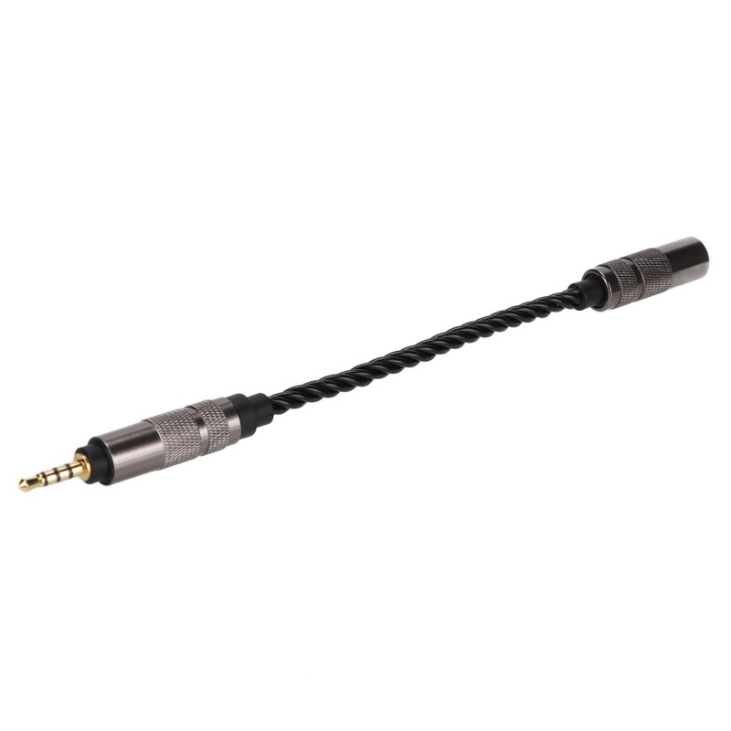 2.5mm Male to 3.5mm Female Stereo Audio Jack Adapter Headset