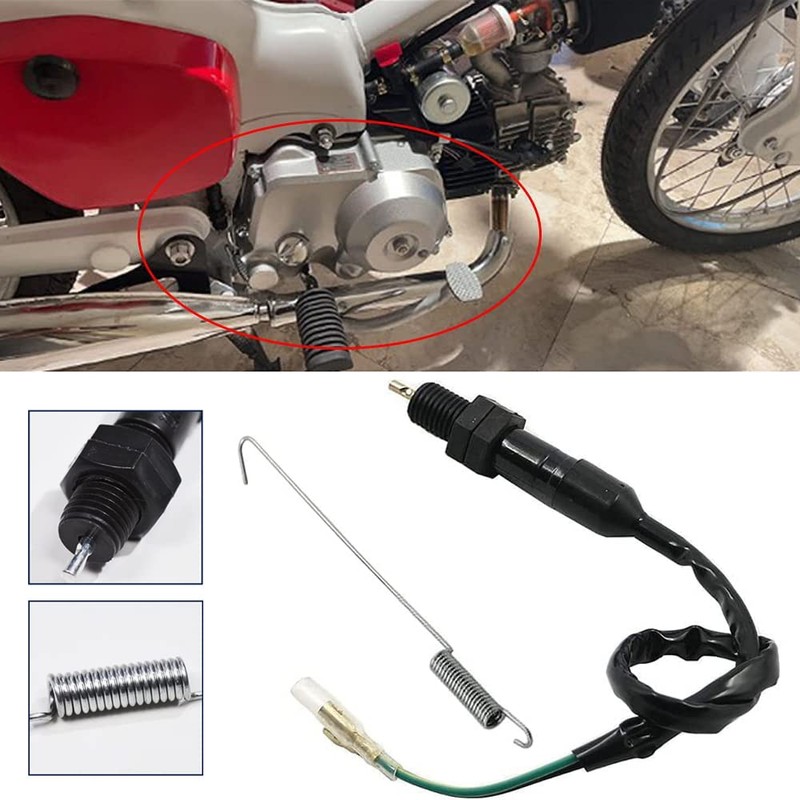 YFFSFDC Rear Brake Switch Universal Rear Brake Stop Light Switch