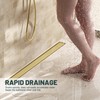 Greenspring 36-Inch Linear Shower Floor Drain, Stainless Steel Bathroom Floor