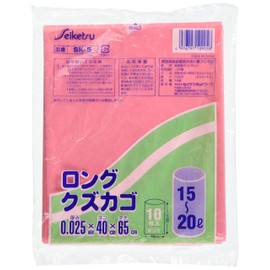 Seiketsu Network Register Bag, Multi Product Size: Thickness 0.025 x Width 15.7 x Height 25.6 inches (0.025 x 400 x 650 mm), Case Size: W240 x D180 x H230 mm Long Kizukago Polybag SKN09058