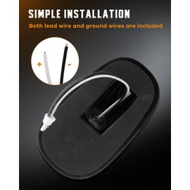 cciyu 5x Clear Roof Cab Marker Lights Clearane LED Running Top Marker Light Assembly fit for 1999-2002 For Dodge For Ram 2500 3500 4500